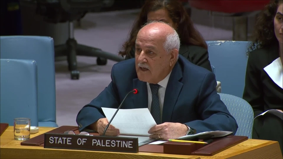 The situation in the Middle East, including the Palestinian question - Security Council, 9711th meeting