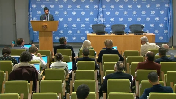 Briefing by Spokesperson for President of General Assembly