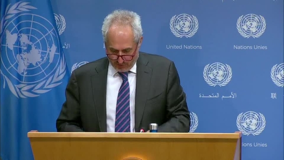 Daily Press Briefing: Secretary-General Travels to Japan, Anti-Semitism, Yemen, Security Council, Syria, Mali, Human Rights Treaty Bodies, International Day Against Drug Abuse and Illicit Trafficking, U.N. Charter Day