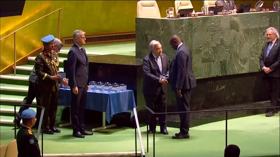 Medal Ceremonies - United Nations Peacekeepers Day 2023