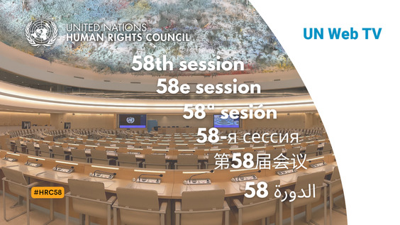 38th Meeting - 58th Session of Human Rights Council
