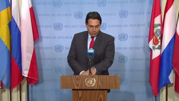 Permanent Representative of Israel Briefs Press