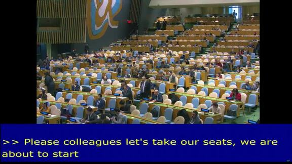 60th Plenary Meeting of General Assembly 73rd Session