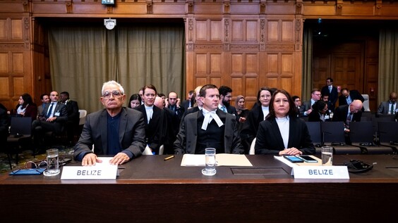 THE HAGUE – The International Court of Justice (ICJ) holds public hearings in the advisory proceedings - Belize, Bolivia, Brazil and Chile