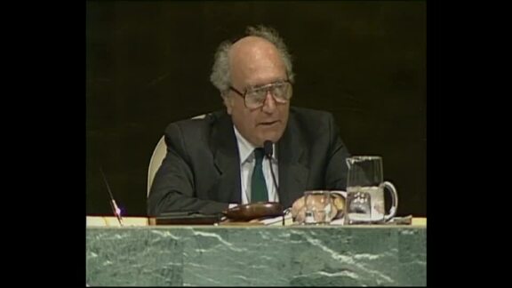 7th Plenary Meeting of General Assembly: 45th Session - Address by Czechoslovakia