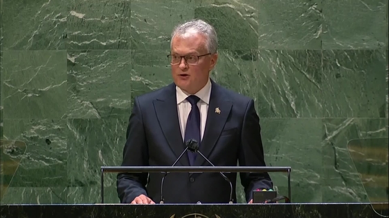 Lithuania - President Addresses General Debate, 76th Session