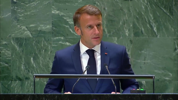 France - President Addresses General Debate, 79th Session