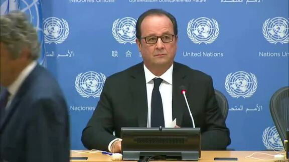 Press Conference by President of France