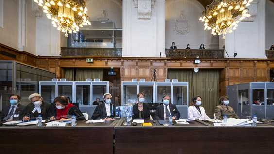 THE HAGUE – The International Court of Justice (ICJ) holds public hearings in the case Chile v. Bolivia