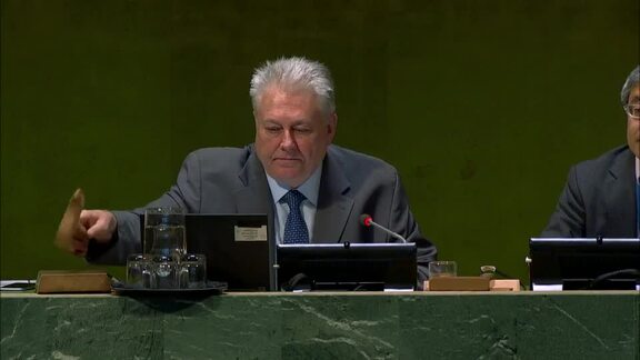 99th Plenary Meeting of General Assembly 73rd Session Resumed
