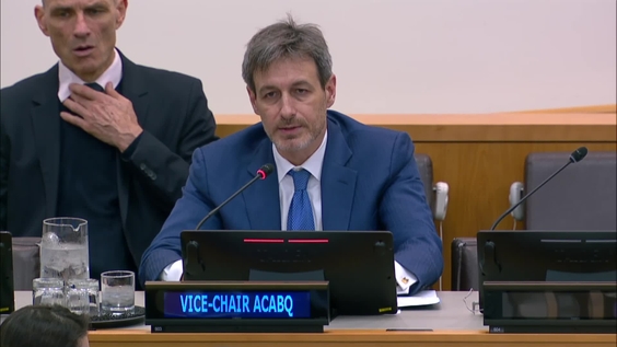 Fifth Committee, 14th plenary meeting - General Assembly, 80th session