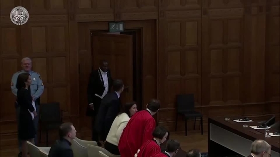 The International Court of Justice (ICJ) holds hearings in the case concerning Immunities and Criminal Proceedings (Equatorial Guinea v. France) - second round of oral argument of Equatorial Guinea