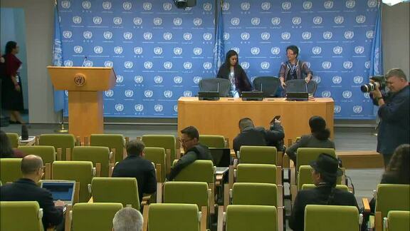 Press Conference on Indigenous Issues