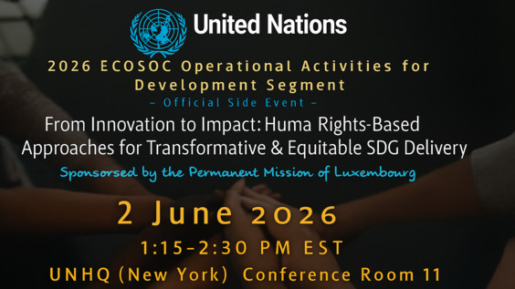 From Innovation to Impact: Human Rights-Based Approaches for Transformative and Equitable SDG Delivery