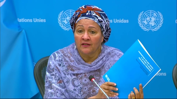 Press Conference: UN Deputy Secretary-General, Amina J. Mohammed and Rebeca Grynspan (UNCTAD) on the launch of the Secretary-General's debt recommendations, ahead of the FFD4 Conference