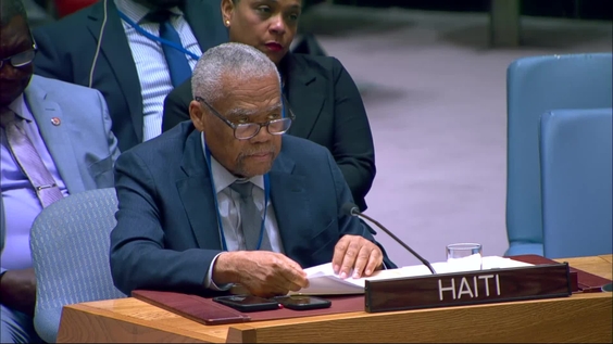 The question concerning Haiti - Security Council, 10241st meeting