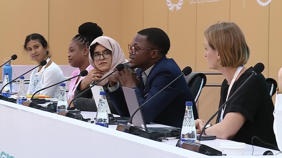 "Individual, Local, National, Global: The Ripple Effects of Becoming a Young Negotiator" - Press Conference, UNCCD COP17