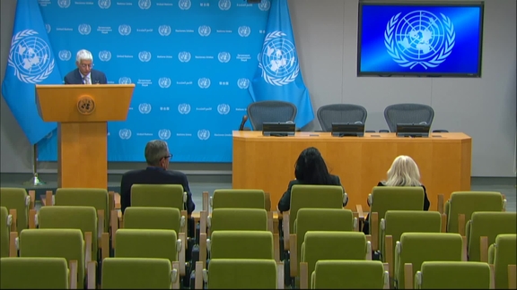 Press Conference: Shaun Hughes, World Food Programme (WFP) Regional Emergency Coordinator for the Sudan Crisis
