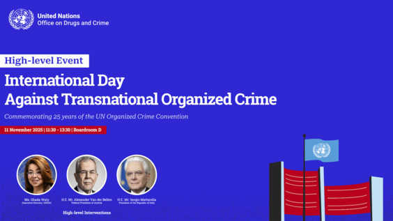 High-Level Event to Commemorate the second International Day for the Prevention of and Fight against All Forms of Transnational Organized Crime