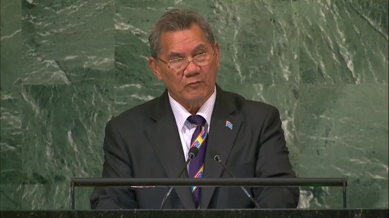 Tuvalu - Prime Minister Addresses General Debate, 77th Session