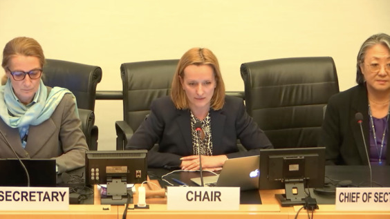 30th Meeting, 77th Session, Committee on Economic, Social and Cultural Rights (CESCR)