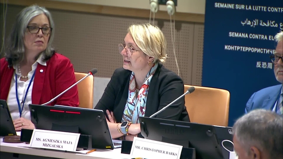 Beyond the runway: Advancing Air Cargo Security: Synergies between the ICAO AVSEC Programme, UNODC Air Trafficking Programme and the Passenger and Cargo Control Programme (PCCP) (Counter-Terrorism Week Side Event)