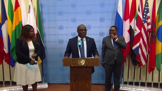 Join Briefing on the Situation in Sudan - Security Council Media Stakeout