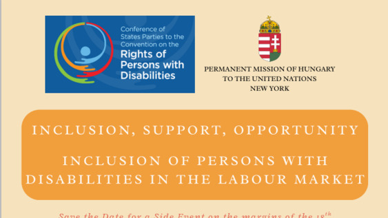 Inclusion, Support, Opportunity: Inclusion of Persons with Disabilities in the Labour Market
