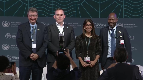 Session 4: Drought Preparedness and Water Security - UNCCD COP16
