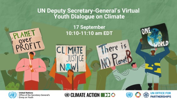 Deputy Secretary-General's Virtual Youth Dialogue on Climate
