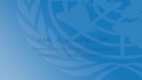 Alain Pellet - The History of International Law and the Role of Sovereignty
