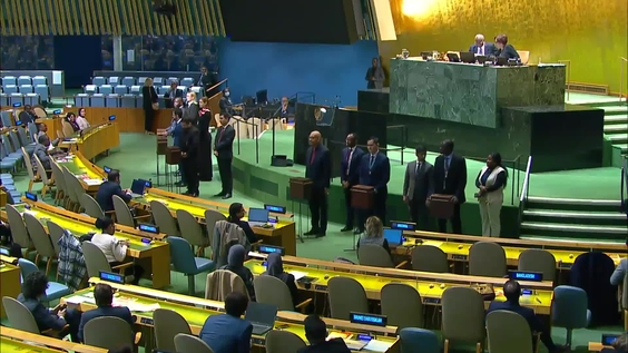 General Assembly: 40th plenary meeting, 79th session