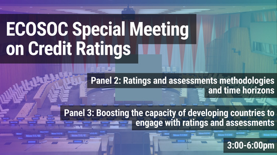 Special Meeting on Credit Ratings (Panel 2, 3 and closing session) - Economic and Social Council, 14th meeting, 2026 session