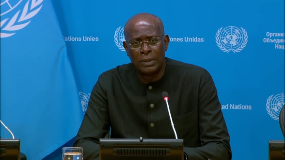Mohamed Moustapha Malick Fall, the United Nations Resident Coordinator in Nigeria - Press Conference