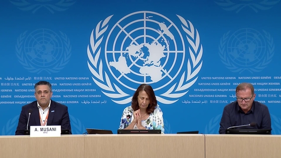 UN Geneva Press Briefing: WHO, UNFPA, WFP, UNHCR