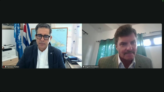 Press Conference: Francisco Pichon, Resident Coordinator for Cuba and Gregoire Goodstein, Humanitarian Coordinator ad interim for Haiti on Hurricane Melissa