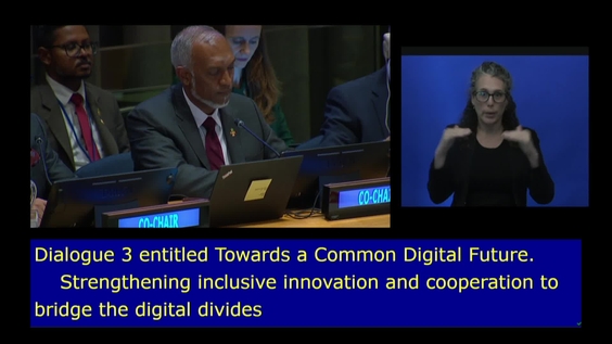 (Interactive Dialogue 3) Summit of the Future - General Assembly, 79th session