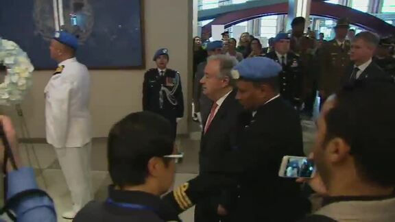 Wreath Laying Ceremony for International Day of UN Peacekeepers