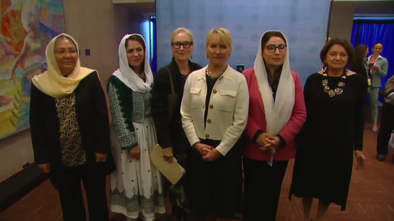 Joint statement on the Inclusion of Women in the Future of Afghanistan - Security Council Media Stakeout