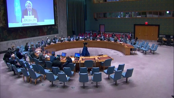 The situation in the Middle East, including the Palestinian question - Security Council, 9000th meeting