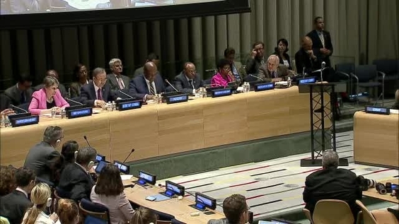 Ban Ki-moon, High-Level Stocktaking Event on the post-2015 Development Agenda - General Assembly