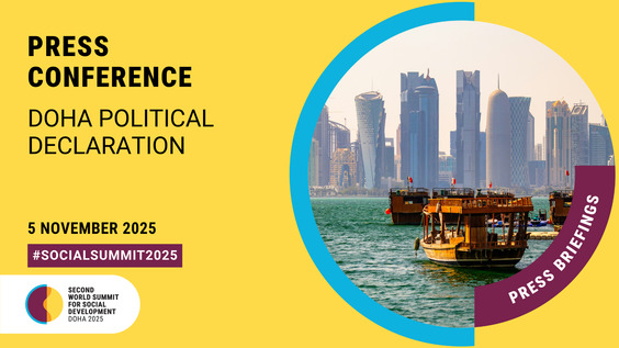 Press Conference: Doha Political Declaration