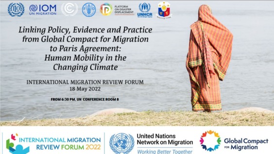 Linking Policy, Evidence and Practice from GCM to Paris Agreement: Human Mobility in the Changing Climate