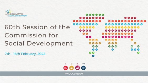 8th virtual meeting - 60th Session of the Commission for Social Development (CSocD60)