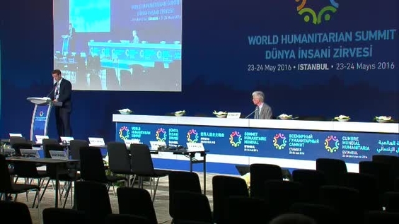 Director of Empaty Action, World Humanitarian Summit (Istanbul, 2016), Member States and Stakeholders Announcements