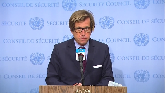 Nicolas de Rivière (France) on the Central African Republic - Security Council Media Stakeout
