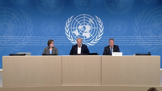 Geneva Press Briefing: UNDRR, OHCHR, UNHCR, IFRC, WHO