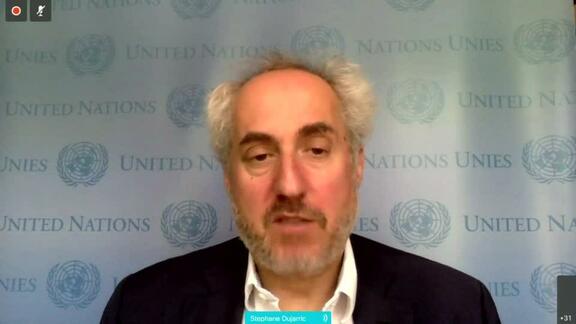 Virtual Press Briefing by Spokesperson for Secretary-General