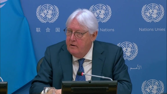 Press Conference: Martin Griffiths (OCHA) on Current Humanitarian Challenges