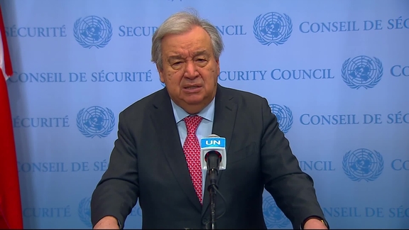 UN Secretary-General António Guterres on the situation in Myanmar - Media Stakeout